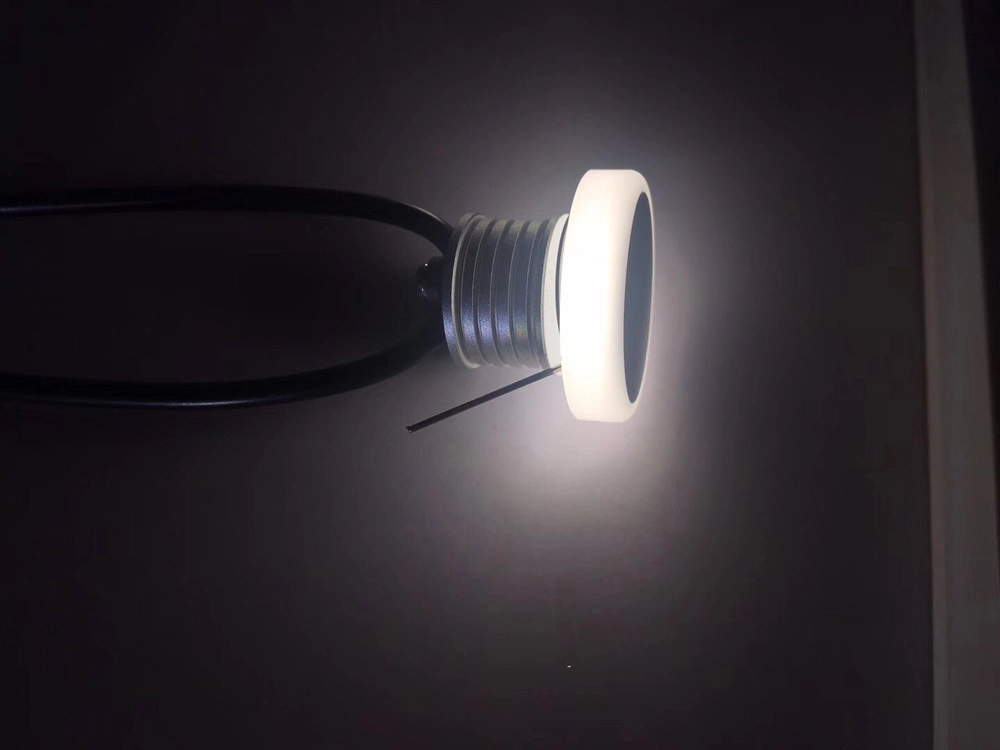 Low Voltage DC12V Input, Soft Lighting, 180° Wide Beam Angle Anti-Glare LED Deck Light Dimmable IP67 12V 24V Recessed Spotlight Wall Floor Deck Corner Light