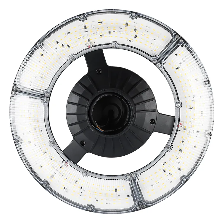 LED বাগান আলো নিয়মিত 150W আইপি 65 অন্তর্নির্মিত জলরোধী 130lm / W গোলাকার কালো উঠোন পার্ক ইয়ার্ড পোস্ট শীর্ষ 0
