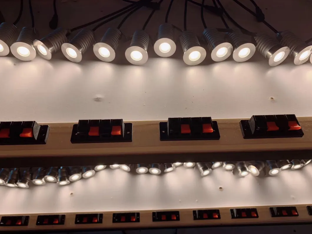 LED স্টেপ লাইট পাথওয়ে 12V 3W 24V আইপি 65 স্কোয়ার ভূগর্ভস্থ ফুটপাথ ফুটপাথ পথচারী ইয়ট বাগান পাথওয়ে 1