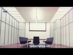 60W লিনিয়ার LED সাসপেন্ডেড লাইটিং 600mm Flicker Free Dimmable