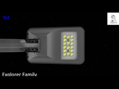 এলইডি স্ট্রিট লাইট পার্ক ফুটপাথ IP66 জলরোধী Ik08 আবহাওয়া প্রতিরোধী প্রমাণ 25W 50W 75W 100W