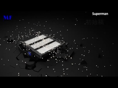 হাই পাওয়ার LED ফ্লাড লাইট 1500W 1800W হাই পাওয়ার LED স্টেডিয়াম লাইট ব্ল্যাক LED ফ্লাড লাইট