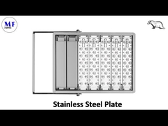 60W120W180W240W300W আইপি 65 হাই পাওয়ার এলইডি ফ্লাড লাইট গার্ডেন স্কুল হাসপাতালের জন্য