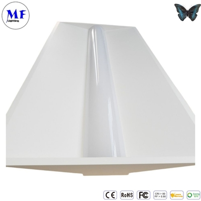 Anti Glare Ceiling LED Troffer Panel Light 2x2 2x4 Ft For Commercial Place Office Retail Store Classroom