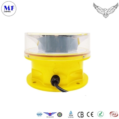 IP66 360° LED Aviation Obstruction Obstacle Light For Aircraft Warning Red White Beacon Aeronautical