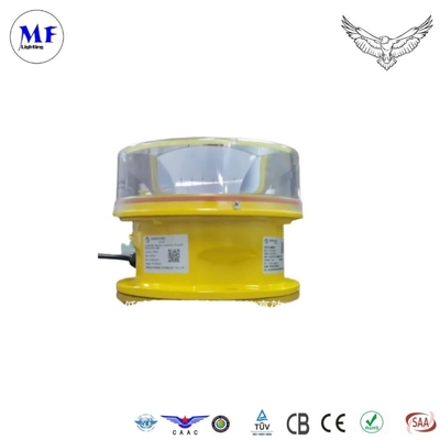 IP66 360° LED Aviation Obstruction Obstacle Light For Aircraft Warning Red White Beacon Aeronautical