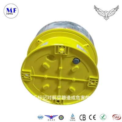 IP66 360° LED Aviation Obstruction Obstacle Light For Aircraft Warning Red White Beacon Aeronautical