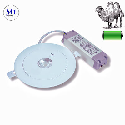 LED Emergency Spot Down Light ABS PC IP43 3W Back Up Lithium Battery
