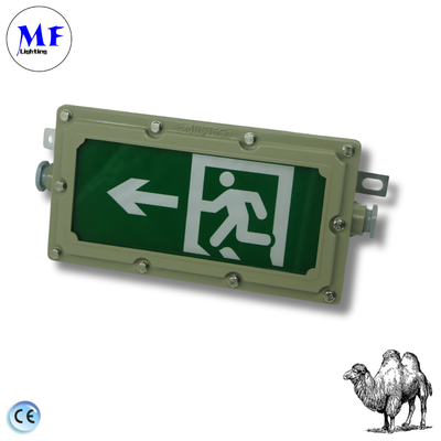 Explosion-Proof Emergency Light Explosion Proof Safety Exit Light IP65 Protection Level  For Hazardous Areas Petrochemical Enterprises