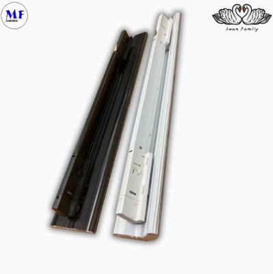 LED Track Linear Light Blue 2 Panel Plastic Fruit Shop Supermarket Warehouse Book Stock Workshop Bike Stock Office Cloth Shop