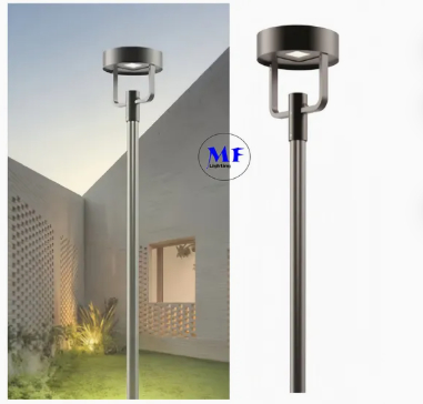LED Solar Garden Street Light Alu. Waterproof 130lm/W Ik08 IP66 Ra70 Hemisphere Integrated Sidewalk Path Road Pavement Wall Courtyard