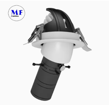 LED Logo Gobo Projector Light UV ND Zoomable Extended IP65 Ra97+ Contour Exhibition Center