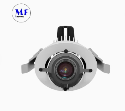 LED Logo Gobo Projector Light UV ND Zoomable Extended IP65 Ra97+ Contour Exhibition Center