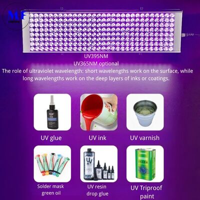 Factory Price IP43 60W PC Aluminium 100 265V AC LED SMD3535 UV Curing Lamp for Nail Curing Ink Curing Print Printing Automotive Bulbs Repair 3D Resin Curing