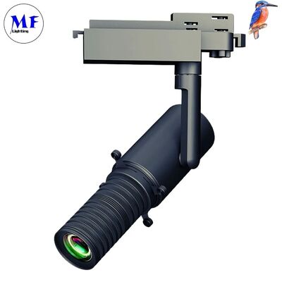 Factory Price Dry Stepless Zooming and Spot Shaping Contour Spotlight Smart Control Gobo Projector LED Track Light for Commercial and Cultural