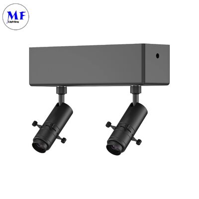 Versatile 2700K-4000K Zoomable Contour Spotlight LED Shapeable Track Light Gobo Projector with Ultra-High Definition for Museumart Gallery