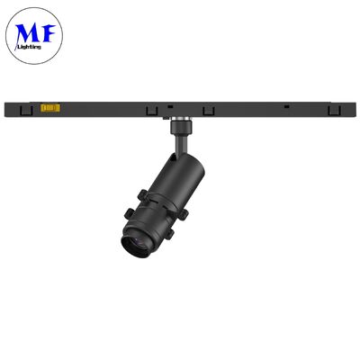 Versatile 2700K-4000K Zoomable Contour Spotlight LED Shapeable Track Light Gobo Projector with Ultra-High Definition for Museumart Gallery