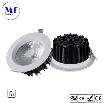 5W 100lm/W Spot Downlight Triac /0-10V/Dali-2/Tuya Zigbee Dimmable  Beam Angle 60° Recessed Anti-Glare COB LED Down Light for Commercial and Housing Places