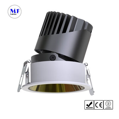 Factory Price No Glare Zigbee 7W 10W 12W 15W 100lm/W CCT Tunable Cozy Recessed Commercial Residential Home Studio Hotel Spotlight High Feet Round LED Down Light