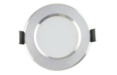 CRI 80 15 Watt 1380 Lumen Silver / White LED Ceiling Lighting Dimmable Down lights