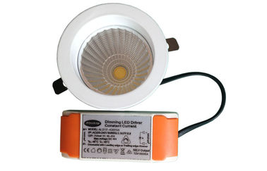 9W 45° Beam Angle Dimmable LED Down Lights With Edison Chip Sqaure 750LM CRI83