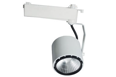 COB Led Track Lights 23 Watt Unique Reflector 3 / 4 Phase EU Standard