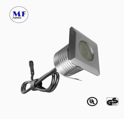 এলইডি স্টেপ লাইট IP67 1W রূপালী 95lm/W ফুটপাথ রাস্তা বাগান হাঁটা পথ সিঁড়ি পথ