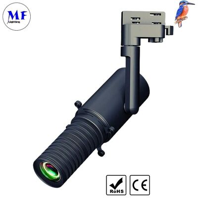কারখানার দাম 10W আকৃতির 360 ° ঘূর্ণন উচ্চ উজ্জ্বলতা 2700K-6000K LED আকৃতির কনট্যুর ট্র্যাক আলোর জন্য আর্ট গ্যালারী