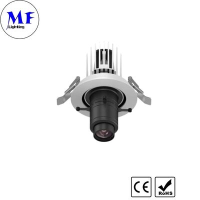 কারখানার মূল্য 10W 2700K-4000K আর্ট গ্যালারি এবং জাদুঘরের জন্য স্থির 55° LED আকৃতির কনট্যুর ট্র্যাক লাইট