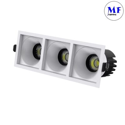 7W/10W/12W/15W/14W/20W/24W/30W/21W/30W/36W/45W ট্রিয়াক 0-10V ডালি সিসিটি পাওয়ার নিয়মিত ডিমমেবল স্মার্ট ডিম অ্যালুমিনিয়াম স্পট রিসেসড ডাউনলাইট এলইডি ডাউনলাইট