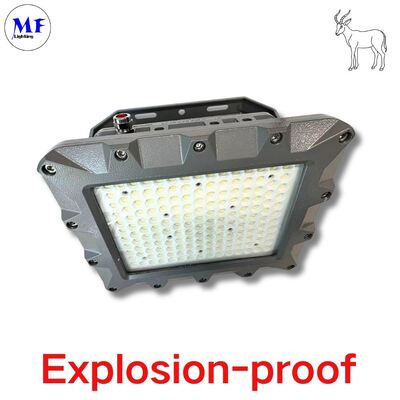 বিস্ফোরণরোধী ফ্লাড লাইট ATEX IECEx জোন 1 & 2 Ex db eb LED তেল শোধনাগার, রাসায়নিক শিল্প, খনি, 50W-400W, IP66 IK10, বিপজ্জনক এলাকার জন্য 5 বছরের ওয়ারেন্টি