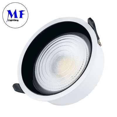 Anti-Glare Recessed Ceiling Light SMD LED Downlight 7W10W18W30W50W100W,120° Beam, TRIAC/0-10V/DALI-2 Dimmable, 160LM/W CRI90,   5-Year Warranty