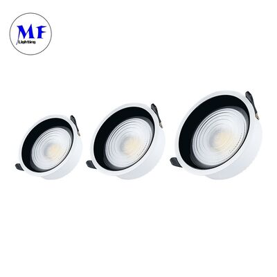Factory Price Recessed LED Downlight 7-100W Tuya Zigbee Dali-2 Dimmable 160lm/W CRI90 120° Wide Beam 5 Years Warranty Ceiling Down Light