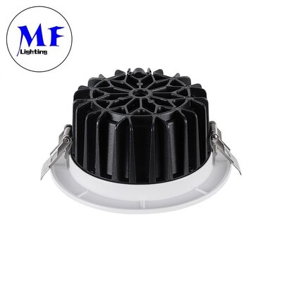 COB LED ডাউন লাইট 5W7W10W12W15W50W, 60° বিম, ট্রায়াক/0-10V/ডালি-2/টুয়া জিগবি ডিমেবল, 100lm/W CRI90, Ugr<19 অ্যান্টি-গ্লেয়ার, IP40, ইনডোর কমার্শিয়াল লাইটিং